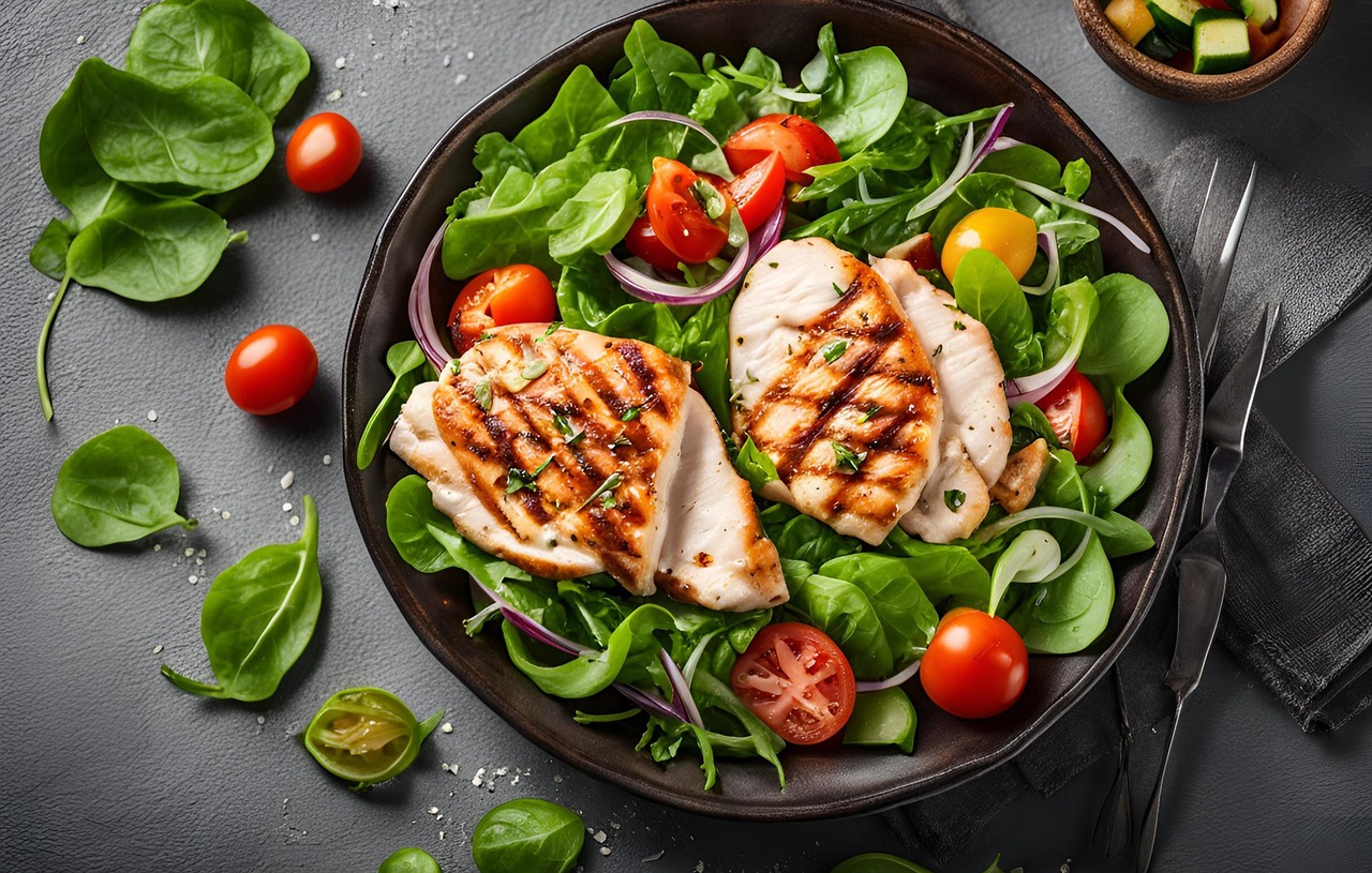 Frango Grelhado com Legumes